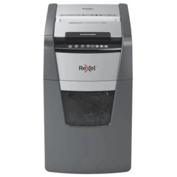 REXEL Distrugator de documente Optimum AutoFeed+ 130X/130 coli/P-4/compartiment 4