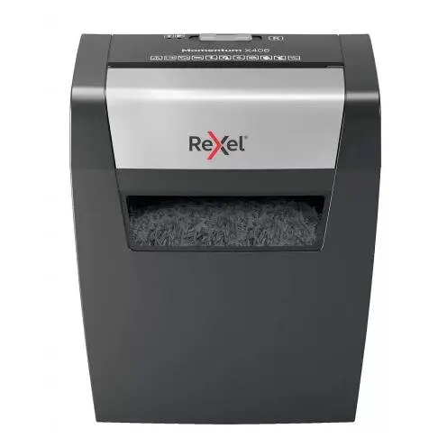 REXEL Distrugator manual de documente Rexel MOMENTUM X406, Negru-Gri