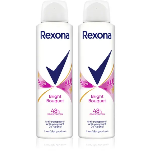 Rexona Bright Bouquet antiperspirant spray