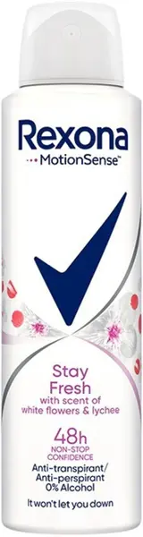 Rexona Deodorant spray White Flowers & Lychee, 150 ml