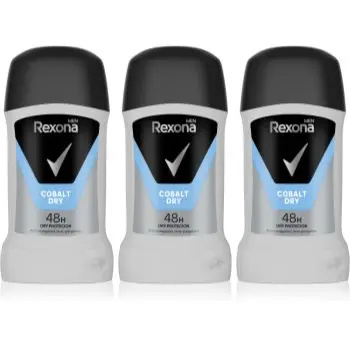 Rexona Men Cobalt Dry antiperspirant puternic ambalaj economic