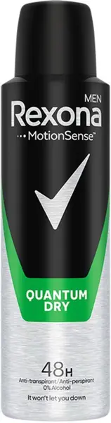 Rexona Men Deodorant spray Quantum Dry, 150 ml