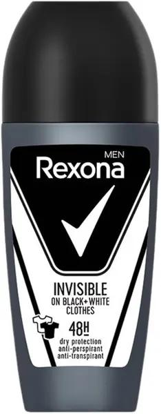 Rexona Men Roll-on antiperspirant Black & White, 50 ml