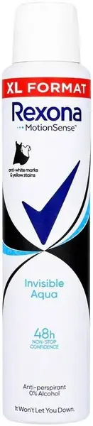 Rexona Spray deodorant Invisible Aqua, 200 ml