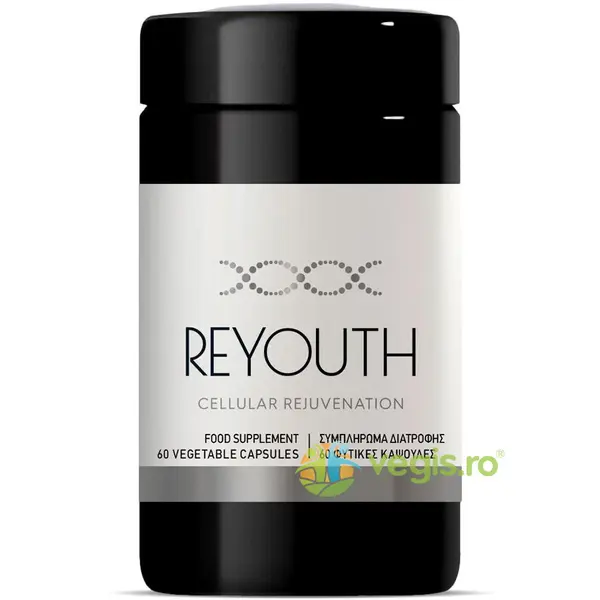 Reyouth - Rejuvenare Celulara si Incetinirea Procesului de Imbatranire 60cps vegetale