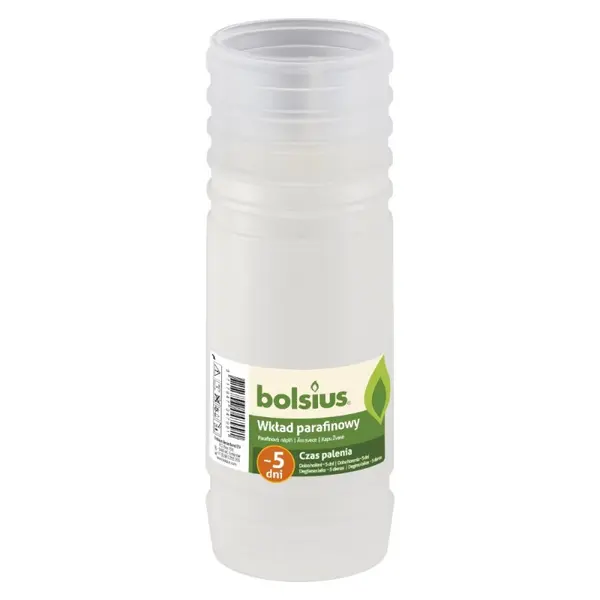 Rezerva Candela Alba Bolsius cu Ulei, 5 Zile