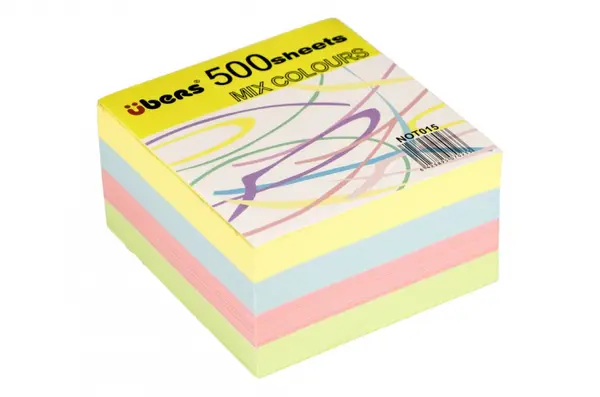 Rezerva cub din hartie color,500 file