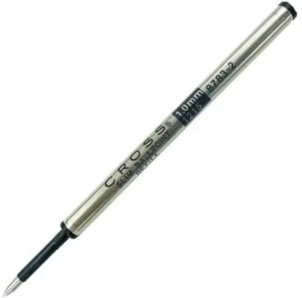 Rezerva de pix Cross Slim - Negru, 1.0 mm