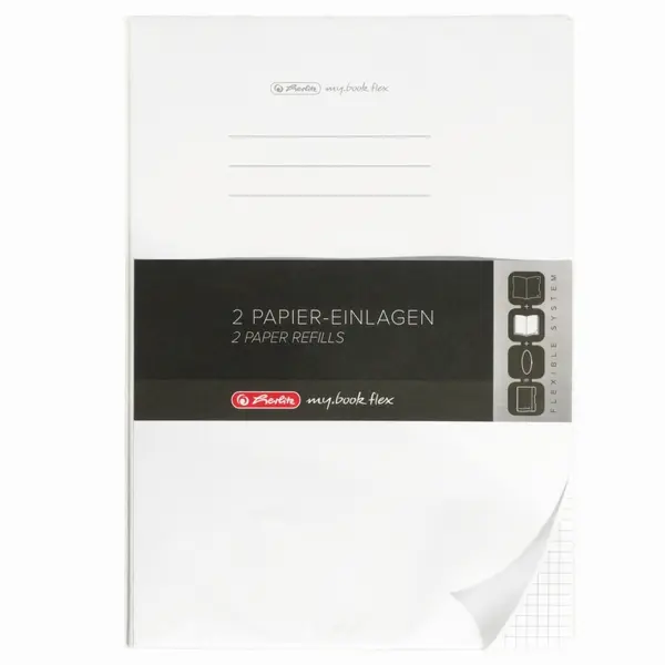 Rezerva My.Book Flex A4, 40file, 5buc/set, matematica