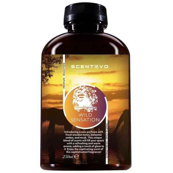 Rezerva Odorizant Camera - Ulei Parfum Difuzor - Wild Sensation 250 ml Rezerva Odorizant Camera - Ulei Parfum Difuzor - Wild Sensation 250 ml