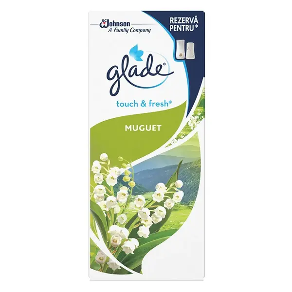 Rezerva Odorizant de Aer cu Actiune Instanta Glade Microspray Lacramioare, 10 ml