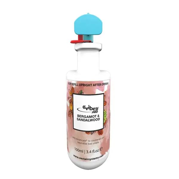 Rezerva odorizant VIBE PRO- BERGAMOT SANDALWOOD- bergamot si lemn de santal