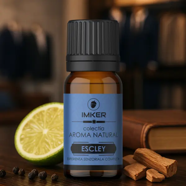 Rezerva parfum ambient IMKER aroma ESCLEY - printre arome: bergamota, iasomie, piper negru 10 ml