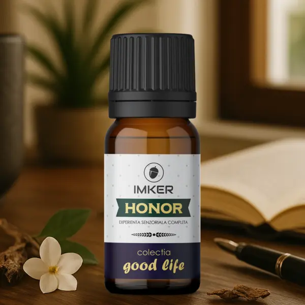 Rezerva parfum ambient IMKER aroma HONOR - printre arome: ambra, vetiver, paciuli 10 ml