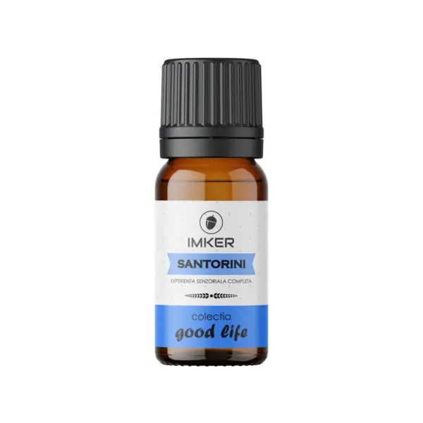 Rezerva parfum ambient IMKER aroma SANTORINI - printre arome: bergamota, lamaie, ambra 50 ml