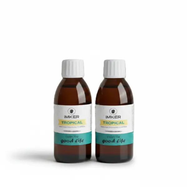 Rezerva parfum ambient IMKER aroma TROPICAL - printre arome: mango, fructul pasiunii, grapefruit 2x200 ml