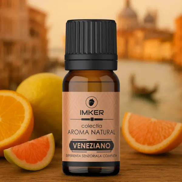 Rezerva parfum ambient IMKER aroma VENEZIANO - printre arome: grapefruit, portocala, vanilie 10 ml