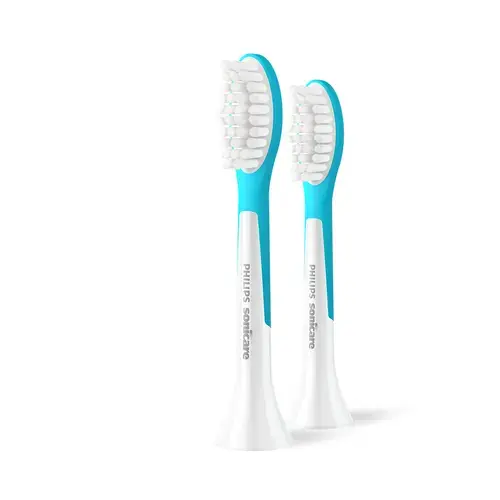Rezerva periuta electrica Philips Sonicare pentru copii HX6042/90, 2 bucati (Alb/Albastru)