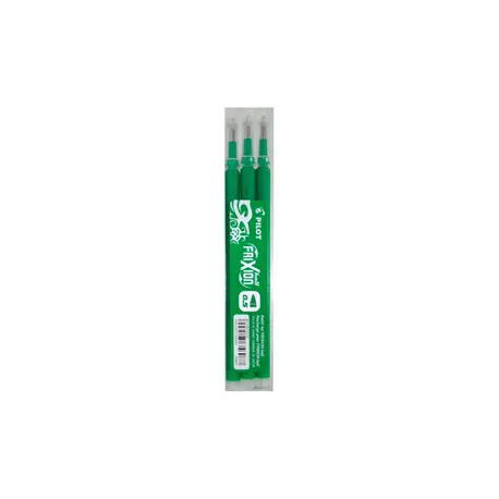 Rezerva roller Pilot Frixion Clicker 0.5 mm, 3 bucati set ,verde
