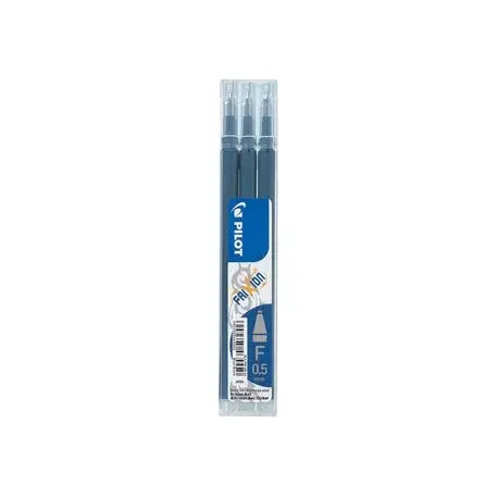 Rezerva roller Pilot Frixion Clicker si Frixion Ball varf fin 0.5 mm, 3 bucati set