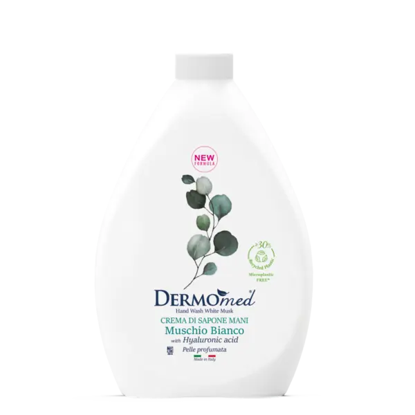 Rezerva Sapun lichid crema cu mosc alb, 1000ml, Dermomed