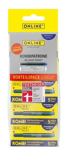 Rezerve cerneala albastru royal 5 buc/set Online Rezerve cerneala albastru royal 5 buc/set Online