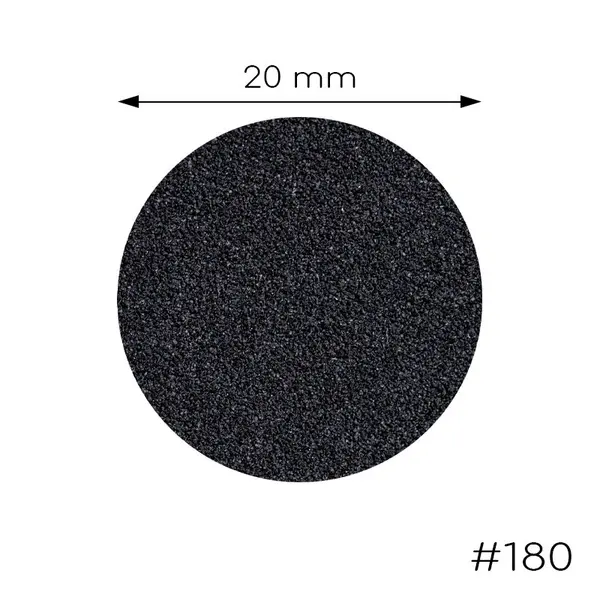 Rezerve pentru disc pedichiura - duritate 180 - 20mm