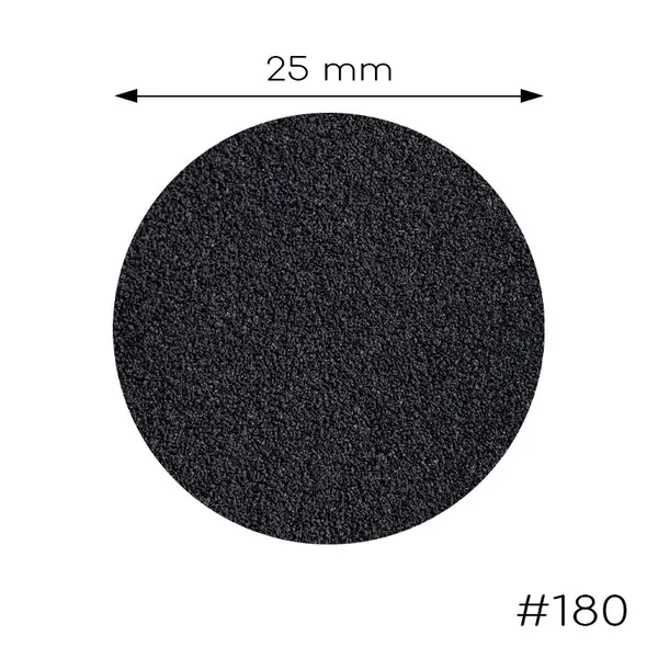 Rezerve pentru disc pedichiura - duritate 180 - 25mm