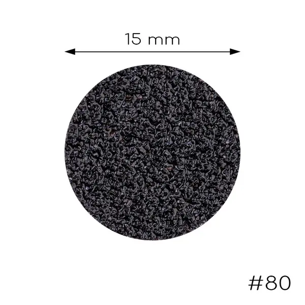 Rezerve pentru disc pedichiura - duritate 80 - 15mm