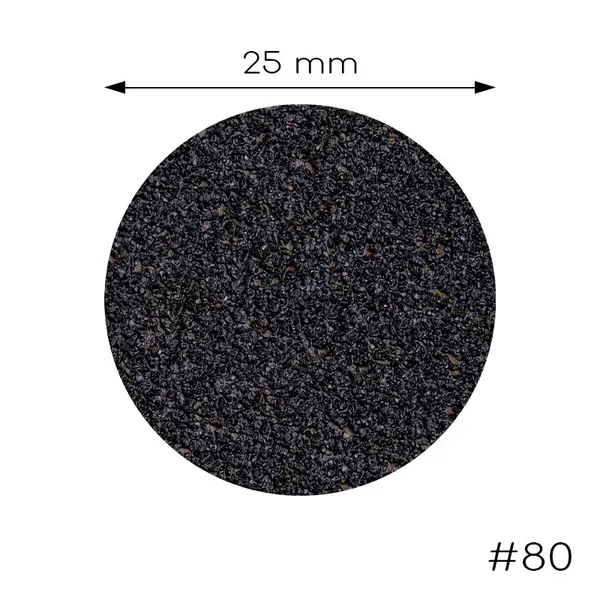 Rezerve pentru disc pedichiura - duritate 80 - 25mm