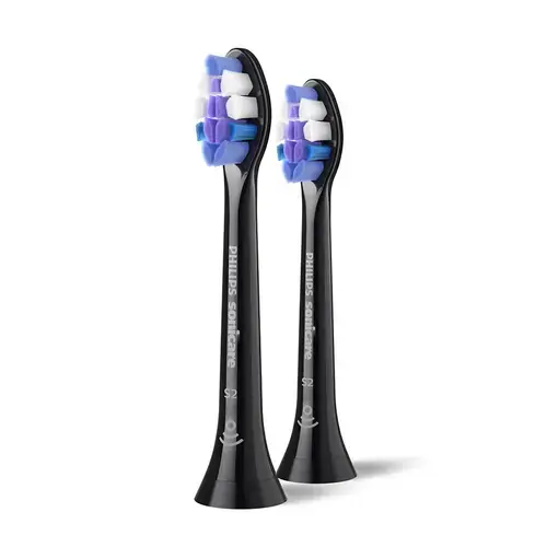 Rezerve pereiuta electrica Philips Sonicare Sensitive HX6052/88, 2 capete Sonicare HX6052/8 (Negru)