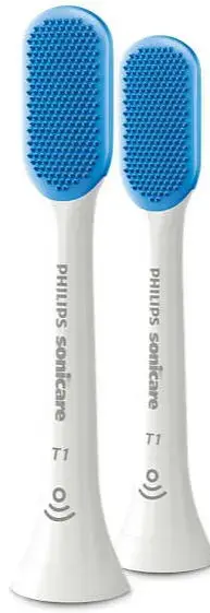 Rezerve perii pentru limba Philips Sonicare TongueCare+ HX8072/01, 2 buc (Alb)