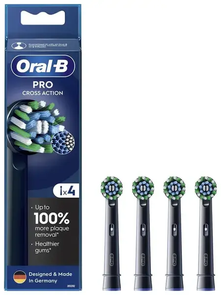 Rezerve periuta de dinti Oral-B EB50BRB CrossAction 4 (Negru)