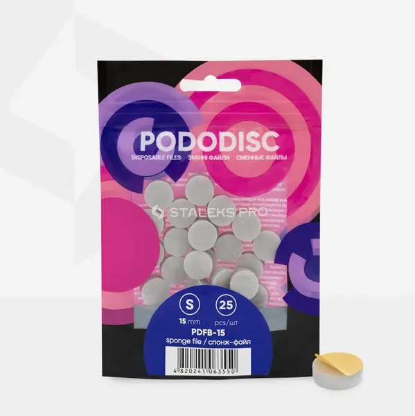 Rezerve pt disc pedichiura din burete Staleks PDFB-15