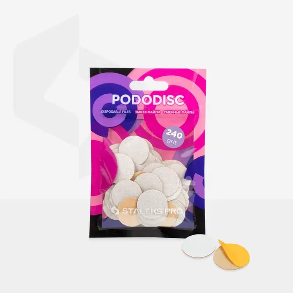 Rezerve pt disc pedichiura Staleks Pro PDF-20-240 - set 50buc