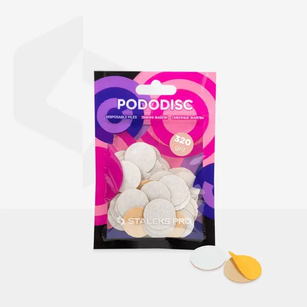 Rezerve pt disc pedichiura Staleks Pro PDF-20-320 - set 50buc