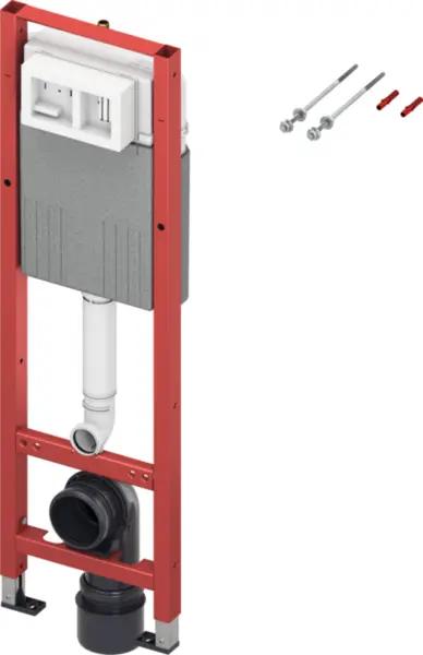 Rezervor incastrat pentru vase wc suspendate, 112 cm inaltime, TECE Base320