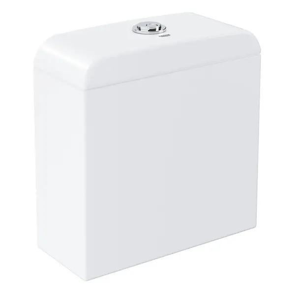 Rezervor WC Grohe Euro Ceramic 39332000, aparent, alimentare jos, dubla spalare, fixare ascunsa, Alb