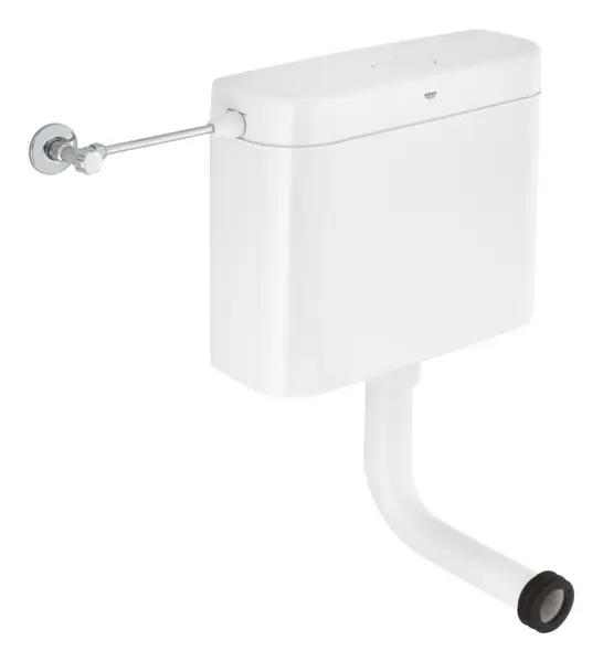 Rezervor WC podea Grohe, pe perete, universal, valva, plastic, alb, 37355SH0