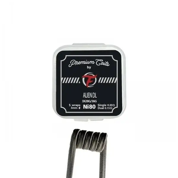 Rezistente Prebuilt Fumytech - Alien DL Ni80 0.30ohm
