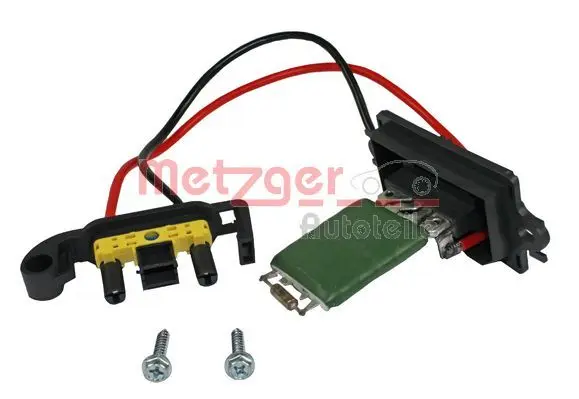 Rezistor, ventilator habitaclu METZGER 0917054