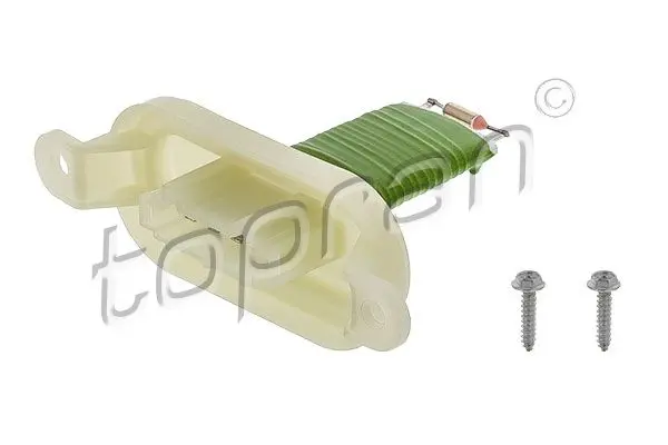 Rezistor, ventilator habitaclu TOPRAN 701 813