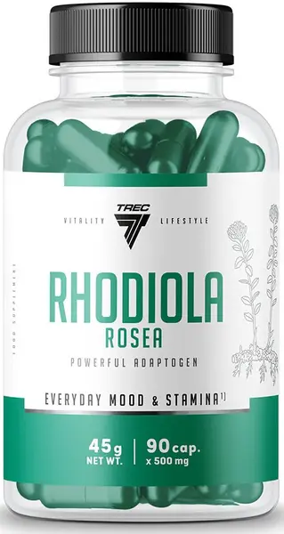 Rhodiola Rosea, 100 mg, 90 capsule, Trec Nutrition