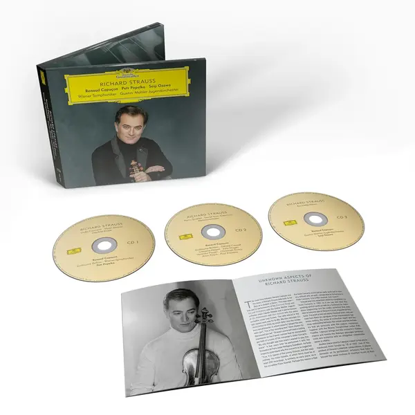 Richard Strauss | Renaud Capucon, Petr Popelka, Seiji Ozawa, Wiener Symphoniker, Gustav Mahler Jugendorchester