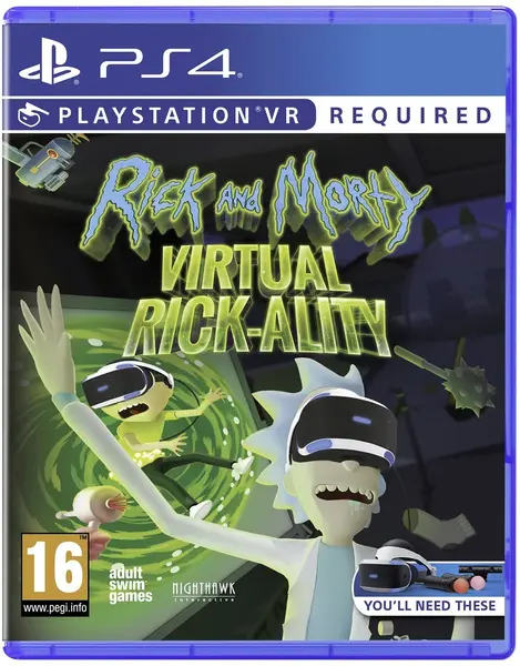 Rick And Morty Virtual Rickality Psvr PlayStation 4|PC