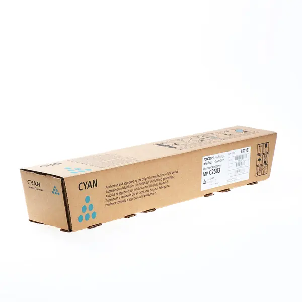 RICOH CARTUS TONER CYAN 841931 5,5K ORIGINAL RICOH MP C2503SP