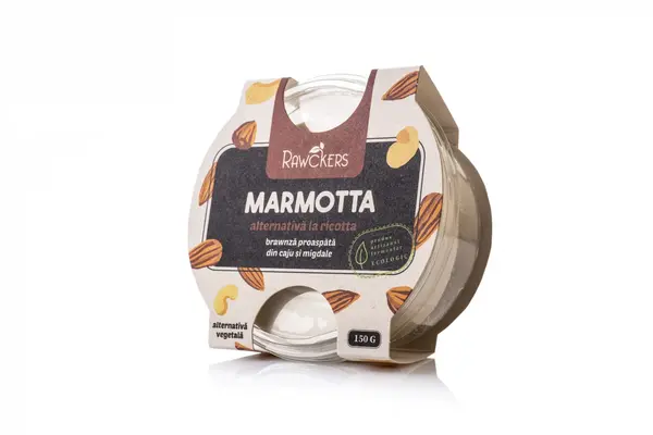 Ricotta Marmotta - brawnza de caju si migdale ECO proaspata 150g