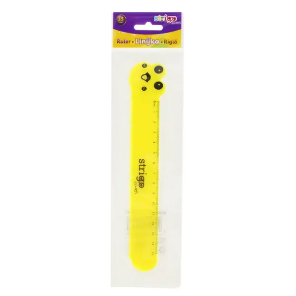 Rigla Strigo din Plastic, Broasca, 15 cm