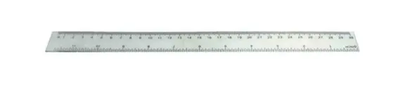Rigla transparenta 30 cm gradatie dubla Rigla transparenta 30 cm gradatie dubla