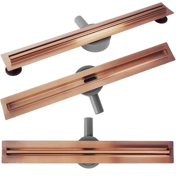Rigola dus REA Neox Slim pro Brushed Copper 100